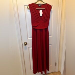 Formal Red Jumpsuit